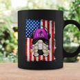 4Th Of July Running Gnome For Women Patriotic American Flag Gift Coffee Mug Gifts ideas