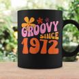 50Th Birthday Groovy Since 1972 Coffee Mug Gifts ideas