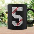 5Th Birthday Baseball Big Number Five 5 Year Old Boy Girl V2 Coffee Mug Gifts ideas