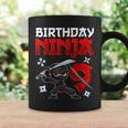 9 Years Old Boy Birthday Birthday Ninja Boy Coffee Mug Gifts ideas