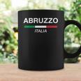 Abruzzo Italian Name Italy Flag Italia Family Surname Coffee Mug Gifts ideas