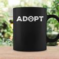 Adopt Show Love To Animals Dog And Cat Lover Paw Gift Coffee Mug Gifts ideas
