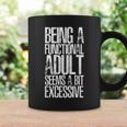 Adult-Ish Adulting | 18Th Birthday Gifts | Funny Sarcastic Coffee Mug Gifts ideas
