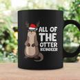 All Of The Otter Reindeer Reindeer Christmas Holiday Graphic Design Printed Casual Daily Basic Coffee Mug Gifts ideas