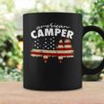 American Camper US Flag Patriotic Camping Coffee Mug Gifts ideas