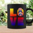 American Flag Gnome Shows Love Patriotic Heart 4Th Of July Gift Coffee Mug Gifts ideas