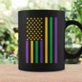 American Flag Mardi Gras Mardi Gras Crawfish Outfit Coffee Mug Gifts ideas