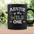 Auntie The Wild One Girl Birthday Matching Family Party Coffee Mug Gifts ideas