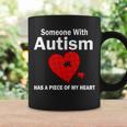 Autism Has A Piece Of My Heart Tshirt Coffee Mug Gifts ideas