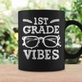 Back To School 1St First Grade Vibes First Day Teacher Kids Coffee Mug Gifts ideas