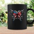 Butterfly Usa Flag Cute 4Th Of July Funny American Girl Gift Cool Gift Coffee Mug Gifts ideas
