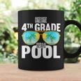 Bye Bye 4Th Grade Hello Pool Sunglasses Teachers Students Coffee Mug Gifts ideas