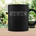 Caffeine The Element Of Getting Shit Done Graphic Design Printed Casual Daily Basic Coffee Mug Gifts ideas