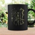 Camo American Flag Bowhunting Bow Archery Deer Hunting Gift Coffee Mug Gifts ideas