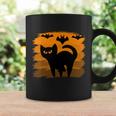 Cat Bat Funny Halloween Quote Coffee Mug Gifts ideas