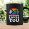 Christian Ally Inclusive Pride Clergy This Pastor Loves You Coffee Mug Gifts ideas