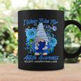 Cool I Wear Blue For Autism Awareness Accept Understand Love Flower Gnome Tshirt Coffee Mug Gifts ideas