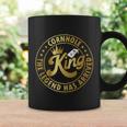 Cornhole King The Legend Has Arrived Funny Cornhole Play Funny Gift Coffee Mug Gifts ideas