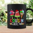 Cousin Crew Christmas In July Squad Pajamas Matching Family Coffee Mug Gifts ideas