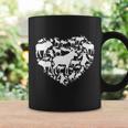 Cute Valentines Day Couple Heart Moose Animals Lover Gift Coffee Mug Gifts ideas
