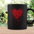 Cute Valentines Day Messy Heart Shapes Coffee Mug Gifts ideas