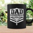 Dad Dedicated And Devoted To God Family & Freedom Coffee Mug Gifts ideas