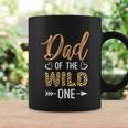 Dad Of The Wild One Toddler 1St Birthday Leopard Dad Boy Coffee Mug Gifts ideas