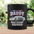 Daddy Birthday Squad Police Car Policeman Birthday Matching Funny Gift Coffee Mug Gifts ideas
