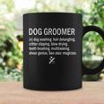 Dog Groomer Definition Pet Groomer Puppy Grooming Dog Salon Gift Graphic Design Printed Casual Daily Basic Coffee Mug Gifts ideas