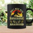 Dont Mess With Papasaurus Youll Get Jurasskicked Fathers Day Coffee Mug Gifts ideas