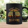 Dont Stop Believing Bigfoot Rock And Roll Retro Sasquatch Coffee Mug Gifts ideas