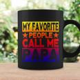 Family 365 My Favorite People Call Me Papa Grandpa Gift V2 Coffee Mug Gifts ideas
