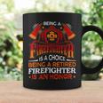 Firefighter Funny Gift Heroic Fireman Gift Idea Retired Firefighter Coffee Mug Gifts ideas