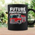 Firefighter Future Firefighter Fire Truck Theme Birthday Boy V2 Coffee Mug Gifts ideas