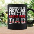 Firefighter Proud Fire Dad Fireman Father Of A Firefighter Dad Coffee Mug Gifts ideas