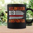 Firefighter Red Line Flag Fireman Wife Girlfriend Volunteer Firefighter V2 Coffee Mug Gifts ideas