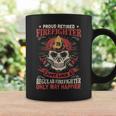 Firefighter Retired Firefighter Fireman Hero Skull Firefighter V2 Coffee Mug Gifts ideas