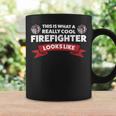 Firefighter This Is What A Really Cool Firefighter Fireman Fire Coffee Mug Gifts ideas