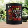 Firefighter Vintage Im A Firefighter Dad Definition Much Cooler Coffee Mug Gifts ideas