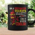 Firefighter Vintage Im A Firefighter Grandpa Definition Much Cooler Coffee Mug Gifts ideas