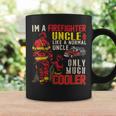 Firefighter Vintage Im A Firefighter Uncle Definition Much Cooler Coffee Mug Gifts ideas