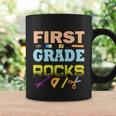 First Grade Rocks Funny School Student Teachers Graphics Plus Size Shirt Coffee Mug Gifts ideas
