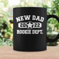 First Time Dad Est 2022 Rookie Dept Coffee Mug Gifts ideas
