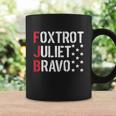 Foxtrot Juliet Bravo Funny Joe Biden Fjb Pro America Coffee Mug Gifts ideas