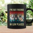 French Bulldog Dog Ive Got Friends In Low Places Funny Dog Coffee Mug Gifts ideas