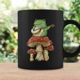 Frog Playing Banjo On Mushroom Cute Cottagecore Aesthetic Coffee Mug Gifts ideas