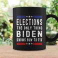 Funny Anti Biden Elections The Only Thing Biden Knows How To Fix Coffee Mug Gifts ideas