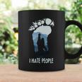 Funny Bigfoot I Hate People Coffee Mug Gifts ideas