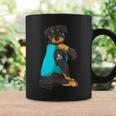 Funny Dog Mom Rottweiler I Love Mom Tattoo Gifts Womens Coffee Mug Gifts ideas