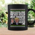 Funny Donald Trump Ugly Christmas Sweater Parody Speech Gift Coffee Mug Gifts ideas